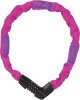 Abus Kettenschloss Tresor 1385/75 Code ohne Halter neon pink 