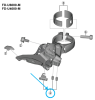 Shimano Anschlagschrauben FD-U6000 mit Platte 