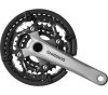 Shimano Kettenradgarnitur LX FC-T551 170 mm 44X32X24 Hosenschutz silber 