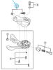 Shimano Schraube und Mutter SL-M780 