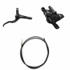 Shimano Scheibenbremsen-Set BR-MT410 mit BL-MT401 hinten schwarz 