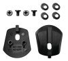 Shimano Replaceable Heel Pads black 