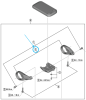 Shimano Lenkerbride Displayhalter SC-E6100 links und rechts 